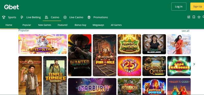 Discover QBet Casino's Exciting Bonuses and Gaming Experience in the UK