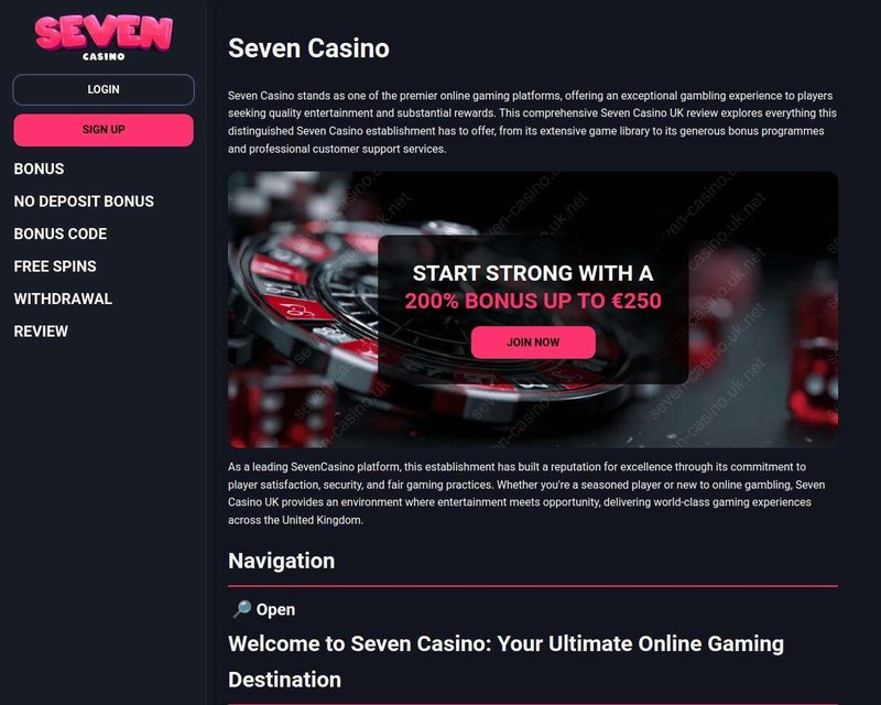 Casino seven, seven casino online