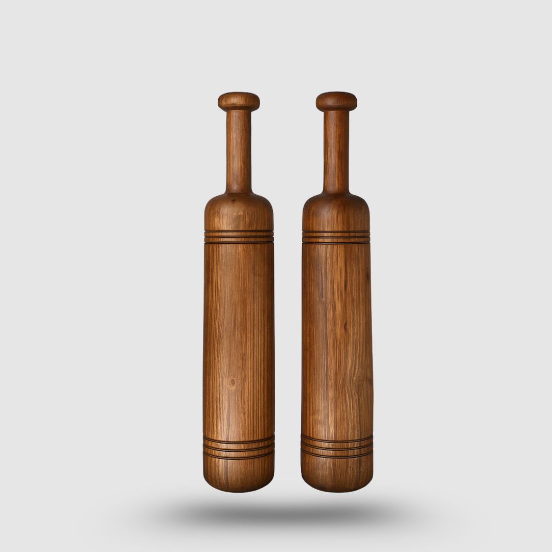 Wood Mudgar Pair