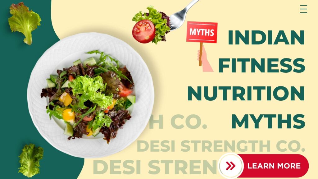 Indian Fitness Nutrition Myths