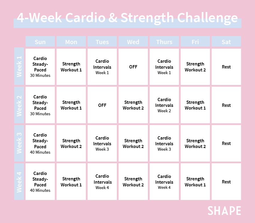 combining cardio and weights