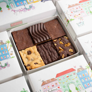 Assorted Brownies Box - 6 pcs/Nashik Delight Bakery