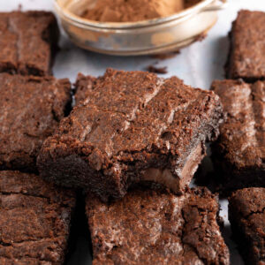 Eggless Outrageous Chocolate Brownie /Nashik Delight Bakery