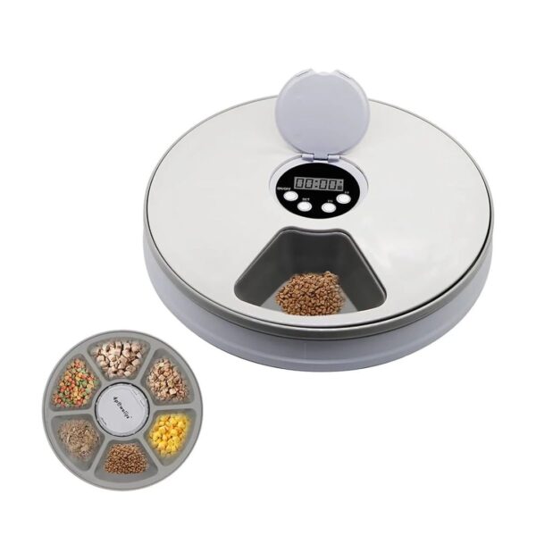 Automatic Cat Feeder for Dog with Timer Auto Food Dispenser