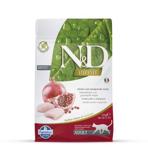 Farmina N&D Grain Free Prime Chicken & Pomegranate Adult Dry Cat Food