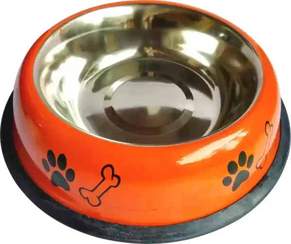 Retro Pyramid Sage Melamine Colorful Dog Bowl - Image 4