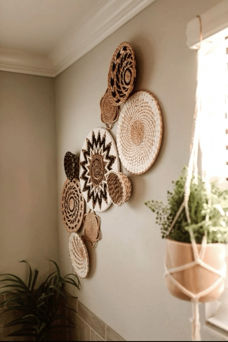 Woven Wall Basket Set