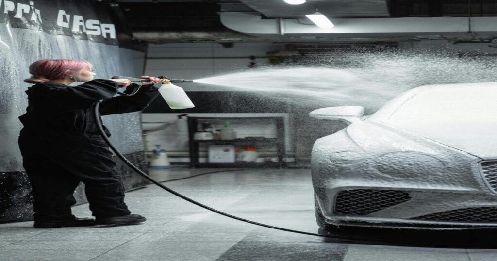 car washing