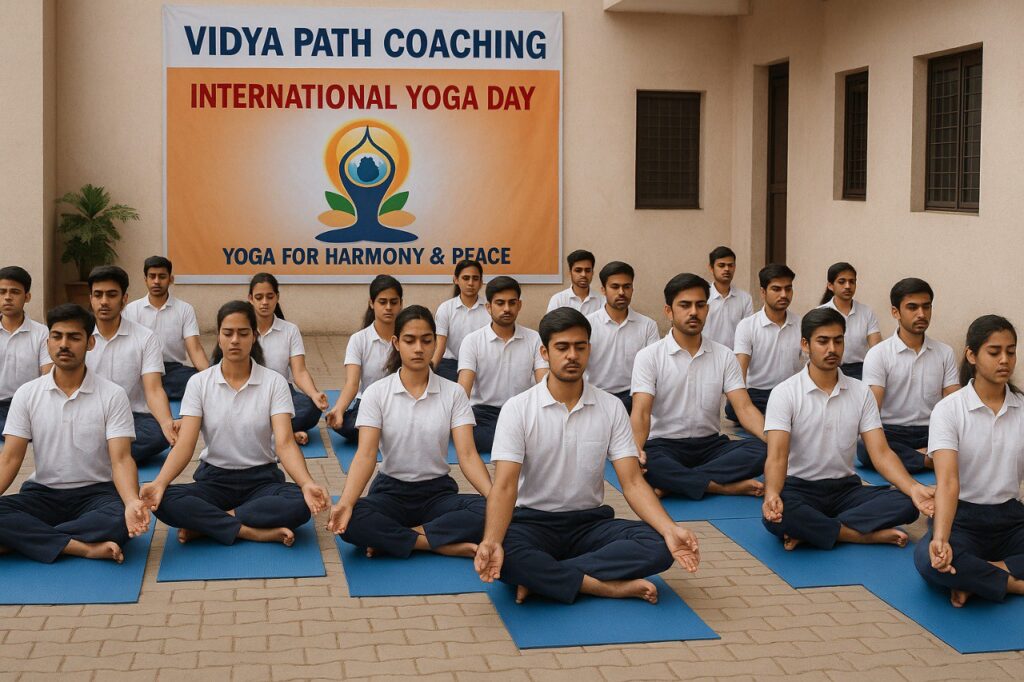 Yoga Day at Vidya Path Coaching
